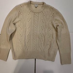 J Crew size XXLarge Ladies Sweater 30%Lambs Wool 70% Polyester